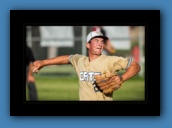 Wednesday, April 11, 2018 - Valencia, CA â€ West Ranch High School pitcher Trent Bird delivers a seventh inning pitch against Hart High School Wednesday, April 11, 2018 at West Ranch. West Ranch scored three runs in the bottom of the seventh inning to be